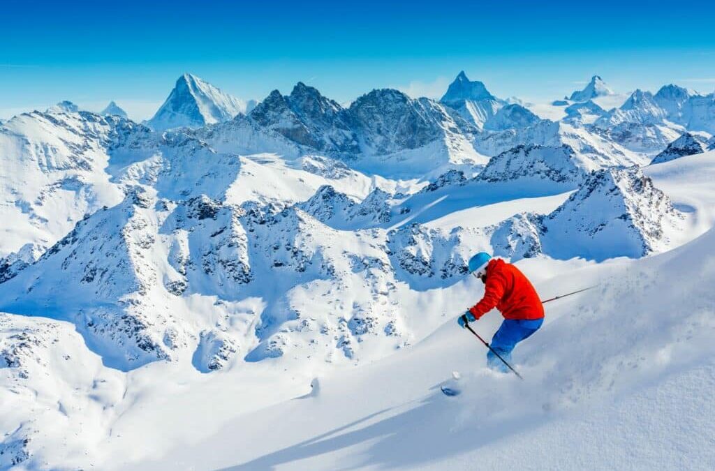 Wintersportleveranciers en sportwinkels zitten met onverkochte skispullen